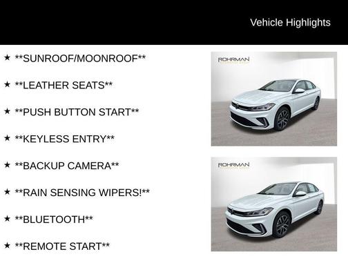 2025 Volkswagen Jetta 1.5T SE