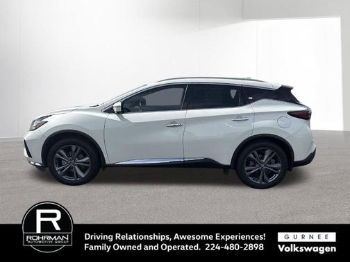 White 2020 Nissan Murano Platinum