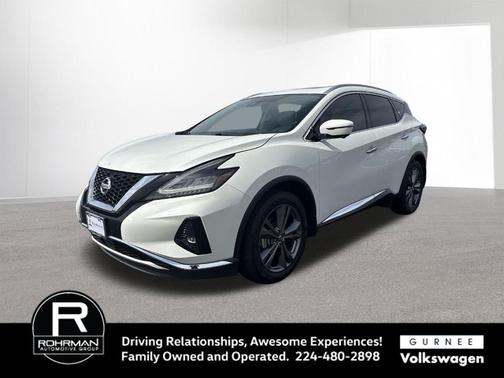 White 2020 Nissan Murano Platinum