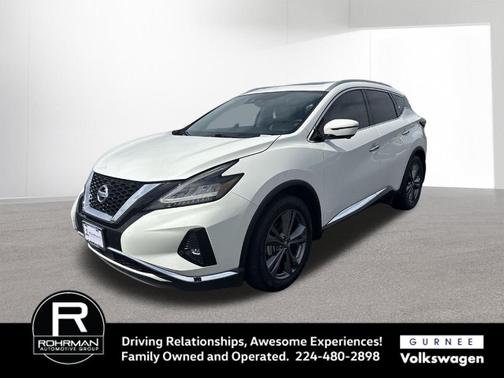 White 2020 Nissan Murano Platinum