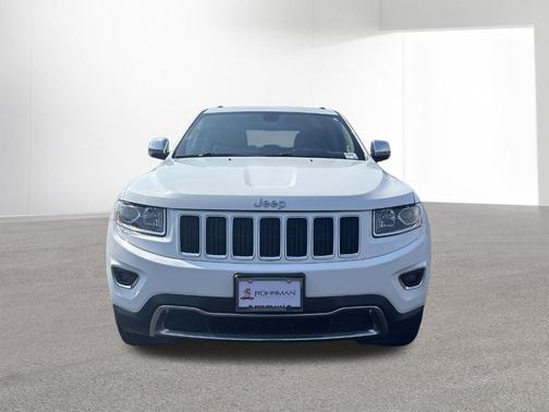 Bright White Clearcoat 2015 Jeep Grand Cherokee Limited