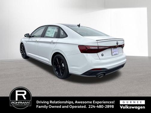 Pure White W/Deep Black Roof 2026 Volkswagen Jetta GLI 2.0T Autobahn