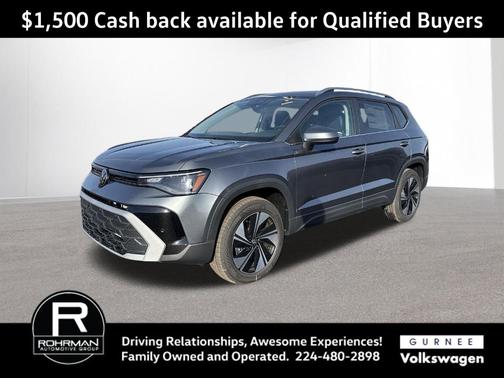 Platinum Gray Metallic 2026 Volkswagen Taos 1.5T SE