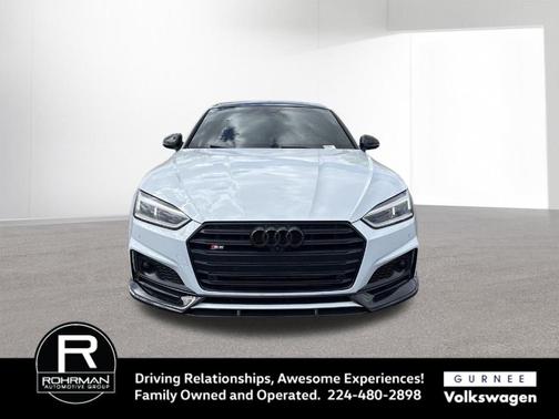 Glacier White Metallic 2019 Audi S5 3.0T Prestige