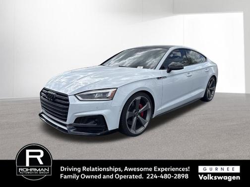 Glacier White Metallic 2019 Audi S5 3.0T Prestige