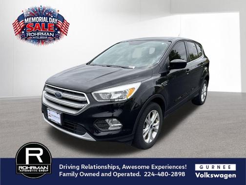 Shadow Black 2017 Ford Escape SE