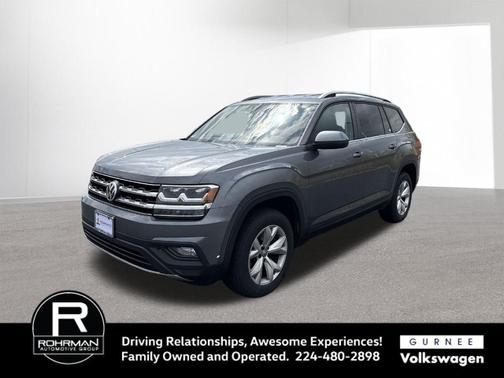 Platinum Gray Metallic 2019 Volkswagen Atlas 3.6L SE