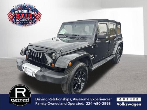Black Clearcoat 2011 Jeep Wrangler Unlimited Sahara