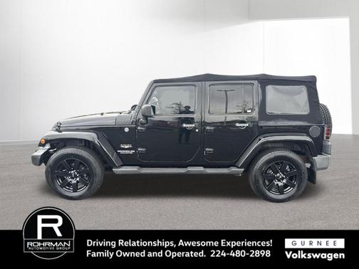 Black Clearcoat 2011 Jeep Wrangler Unlimited Sahara