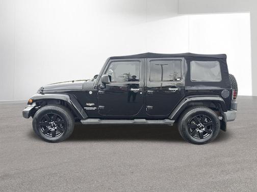 Black Clearcoat 2011 Jeep Wrangler Unlimited Sahara