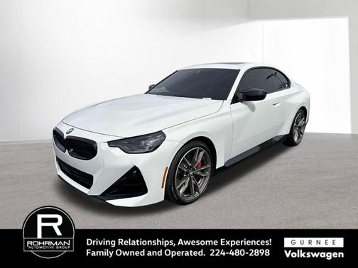 Alpine White 2024 BMW M240 i xDrive