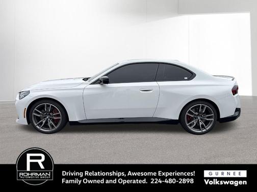 Alpine White 2024 BMW M240 i xDrive