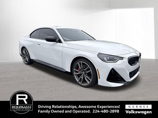 Alpine White 2024 BMW M240 i xDrive