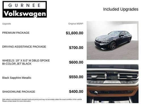 Black Sapphire Metallic 2022 BMW M340 i xDrive