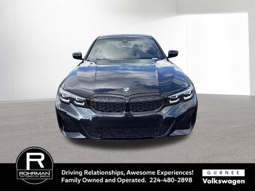 Black Sapphire Metallic 2022 BMW M340 i xDrive