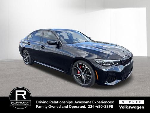 Black Sapphire Metallic 2022 BMW M340 i xDrive