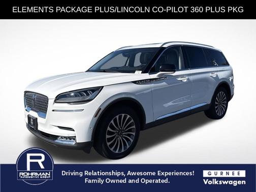White 2021 Lincoln Aviator Reserve AWD