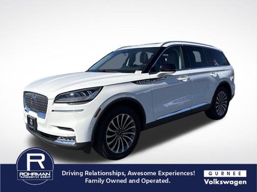 White 2021 Lincoln Aviator Reserve AWD