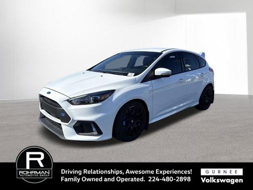 Frozen White 2017 Ford Focus RS Base