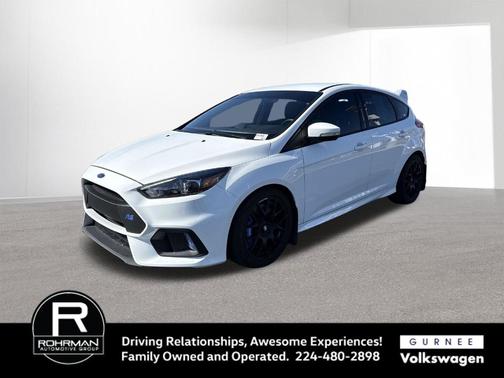 Frozen White 2017 Ford Focus RS Base