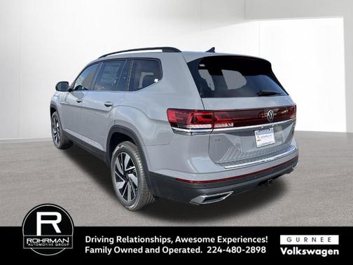 Pure Gray 2026 Volkswagen Atlas 2.0T SE W/TECHNOLOGY