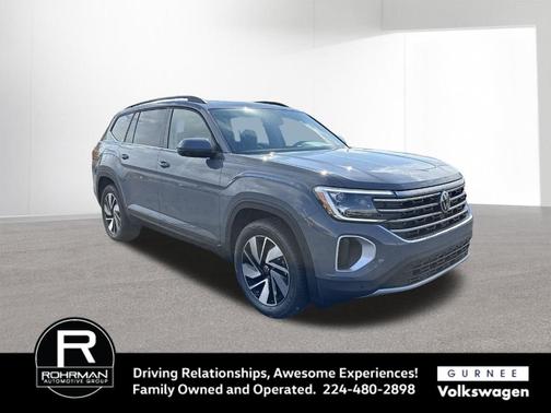 Pure Gray 2026 Volkswagen Atlas 2.0T SE W/TECHNOLOGY