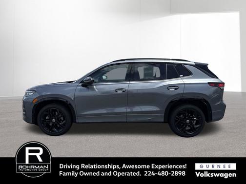 Platinum Gray Metallic 2025 Volkswagen Tiguan 2.0T SE R-Line Black