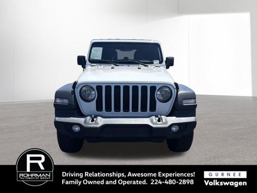 Bright White Clearcoat 2019 Jeep Wrangler Unlimited Sport Altitude