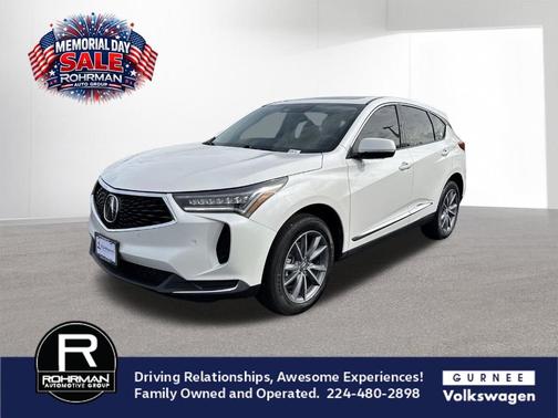 Platinum White Pearl 2024 Acura RDX Technology Package