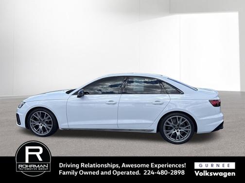 Glacier White Metallic 2023 Audi S4 3.0T Premium Plus