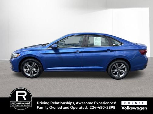 Rising Blue Metallic 2023 Volkswagen Jetta 1.5T SE