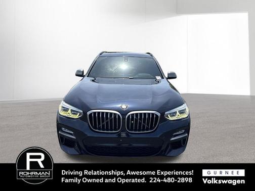 Carbon Black Metallic 2018 BMW X3 M40i