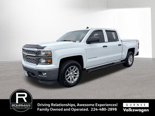 Summit White 2014 Chevrolet Silverado 1500 LT
