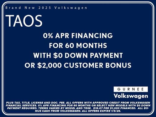 2025 Volkswagen Taos 1.5T SEL