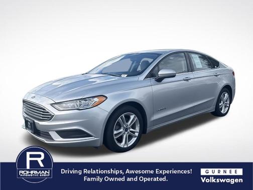 Ingot Silver 2018 Ford Fusion Hybrid S