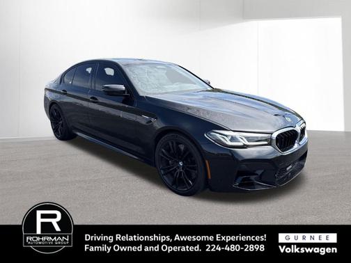 Black Sapphire Metallic 2021 BMW M5 Base
