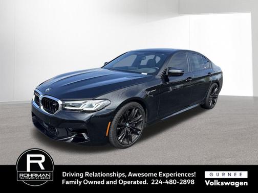 Black Sapphire Metallic 2021 BMW M5 Base
