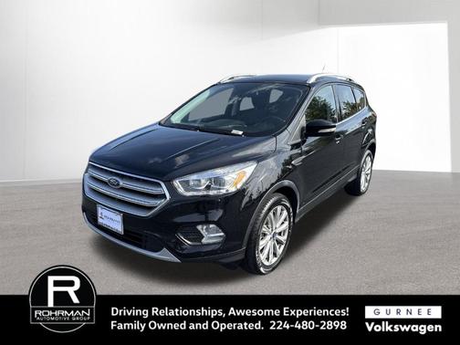 Shadow Black 2018 Ford Escape Titanium
