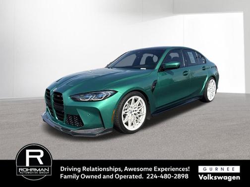 Isle of Man Green Metallic 2021 BMW M3 Base