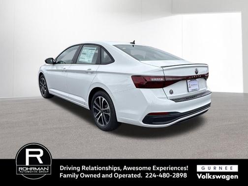 Pure White 2026 Volkswagen Jetta 1.5T Sport