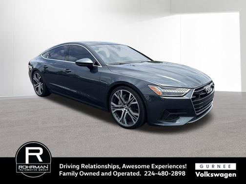Blue 2019 Audi A7 3.0T Prestige