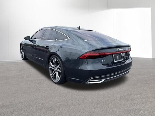 Blue 2019 Audi A7 3.0T Prestige