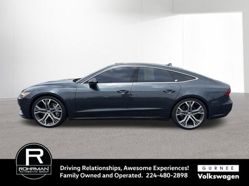 Blue 2019 Audi A7 3.0T Prestige