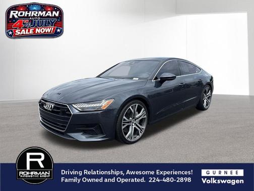 Blue 2019 Audi A7 3.0T Prestige
