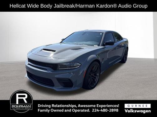 Destroyer Gray Clearcoat 2023 Dodge Charger SRT Hellcat Widebody
