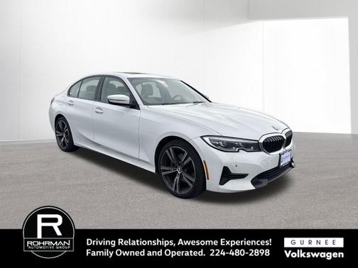 Alpine White 2022 BMW 330 i xDrive