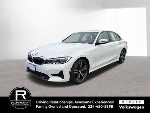 Alpine White 2022 BMW 330 i xDrive