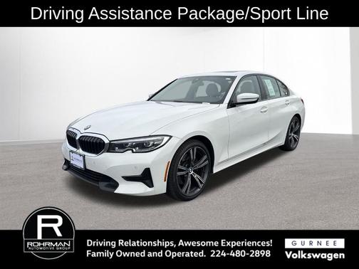 Alpine White 2022 BMW 330 i xDrive