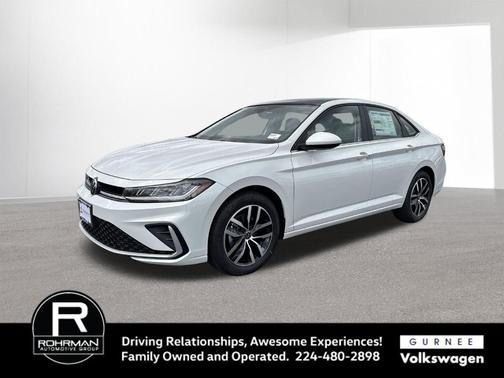 Opal White Pearl 2026 Volkswagen Jetta 1.5T SE
