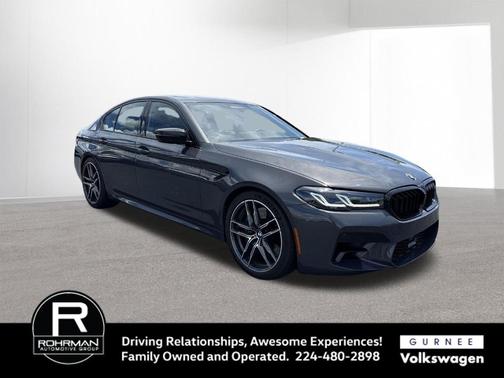 Brands Hatch Gray Metallic 2021 BMW M5 Base